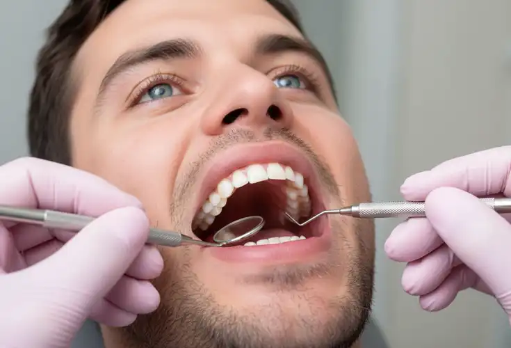 White fillings to match the colour of your teeth